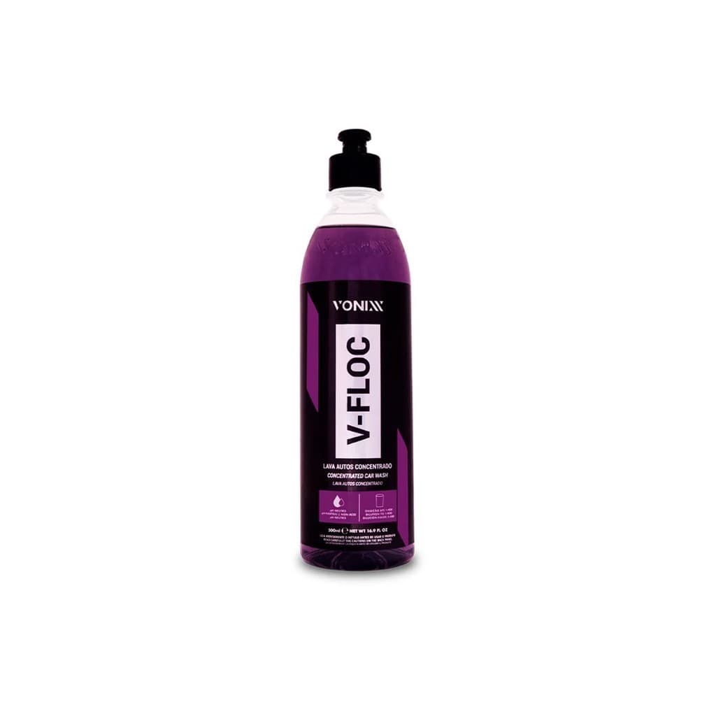 Shampoo Automotivo Lava Auto V-floc Concentrado 500ml Vonixx