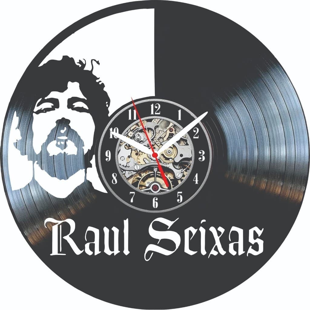 Relógio Parede, Disco Vinil, Raul Seixas, Musica, Decoração