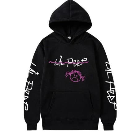 Moletom Canguru Unissex Algodão Lil Peep Rapper Rip -MAYYN.
