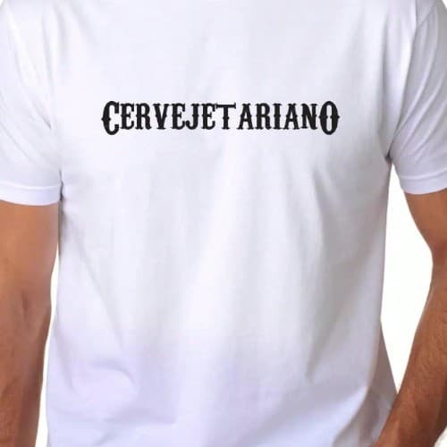 Camiseta Masculina e Feminina Cervejetariano