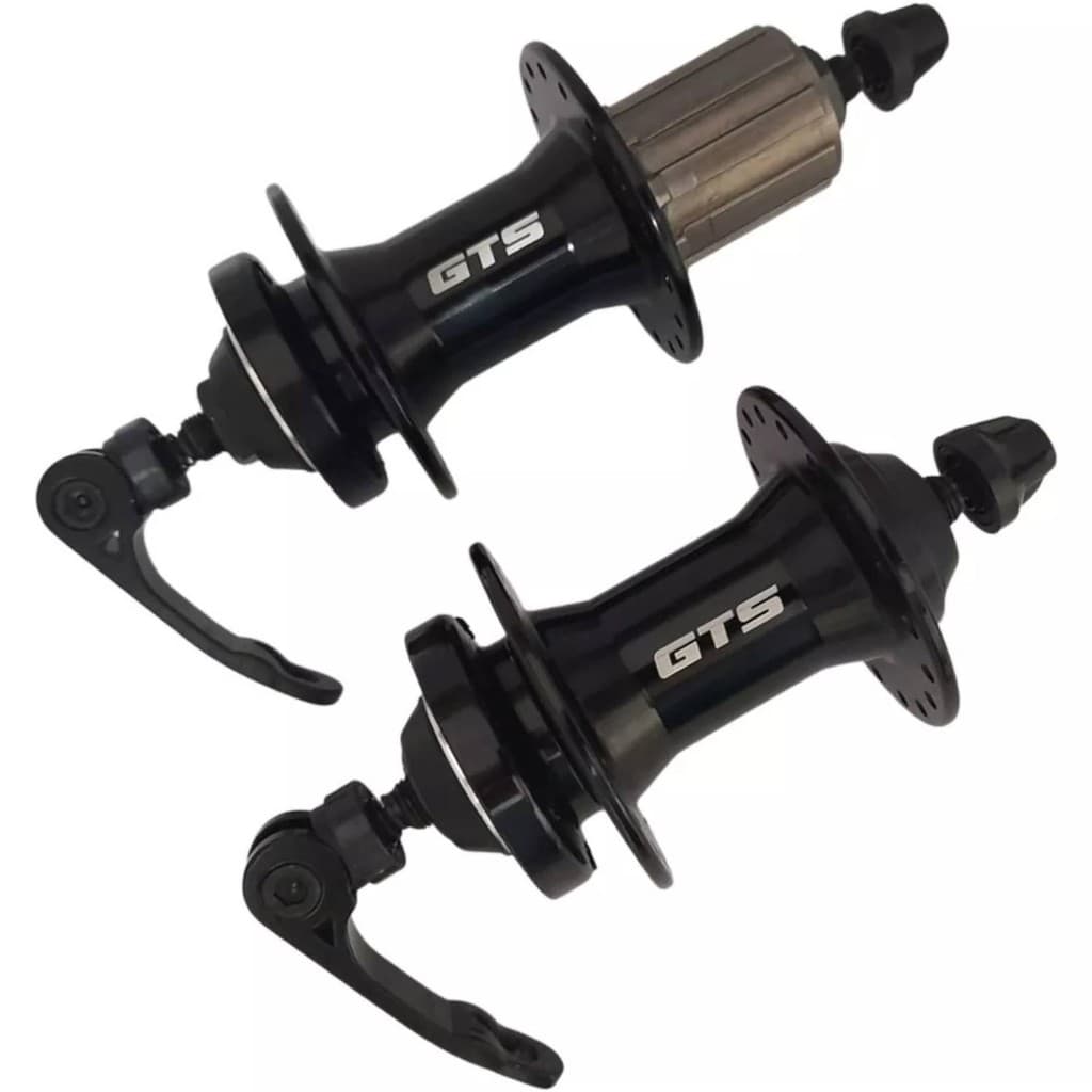 Cubo Dianteiro e Traseiro GTS Aluminio K7 8/9/10V 36 Furos