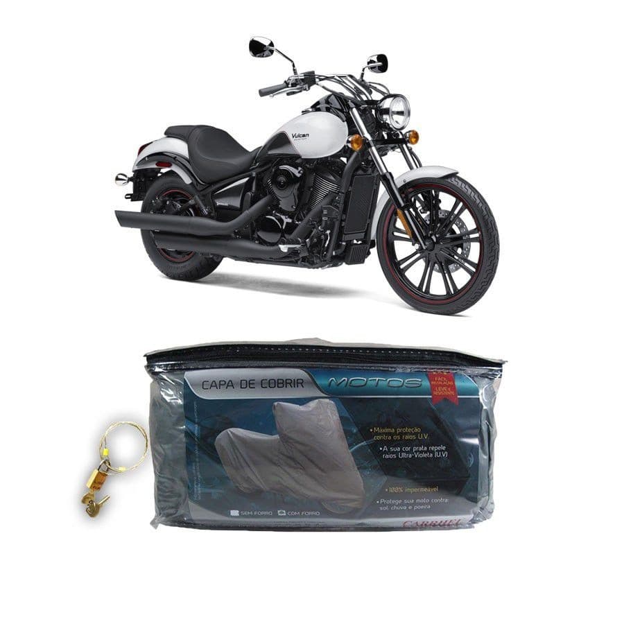 Capa com cadeado para cobrir KAWASAKI Vulcan 900 Custom G(206)