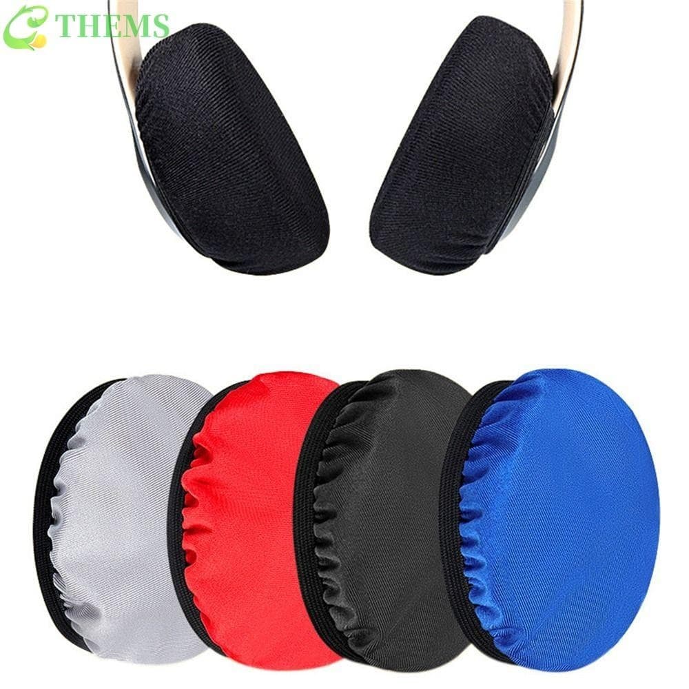 THEMS Headphone Capa 1Pair Protetora Lavável Para Fone De Ouvido À Prova De Poeira Fones Capas Prevenção De Suor