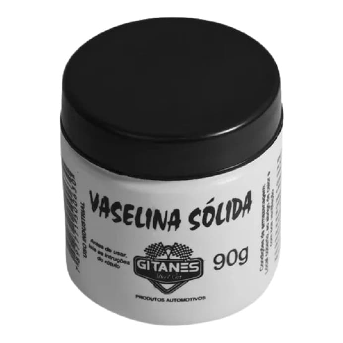 VASELINA LUBRIFICANTE PASTA SÓLIDA MULTIUSO POTE PEQUENO 90G
