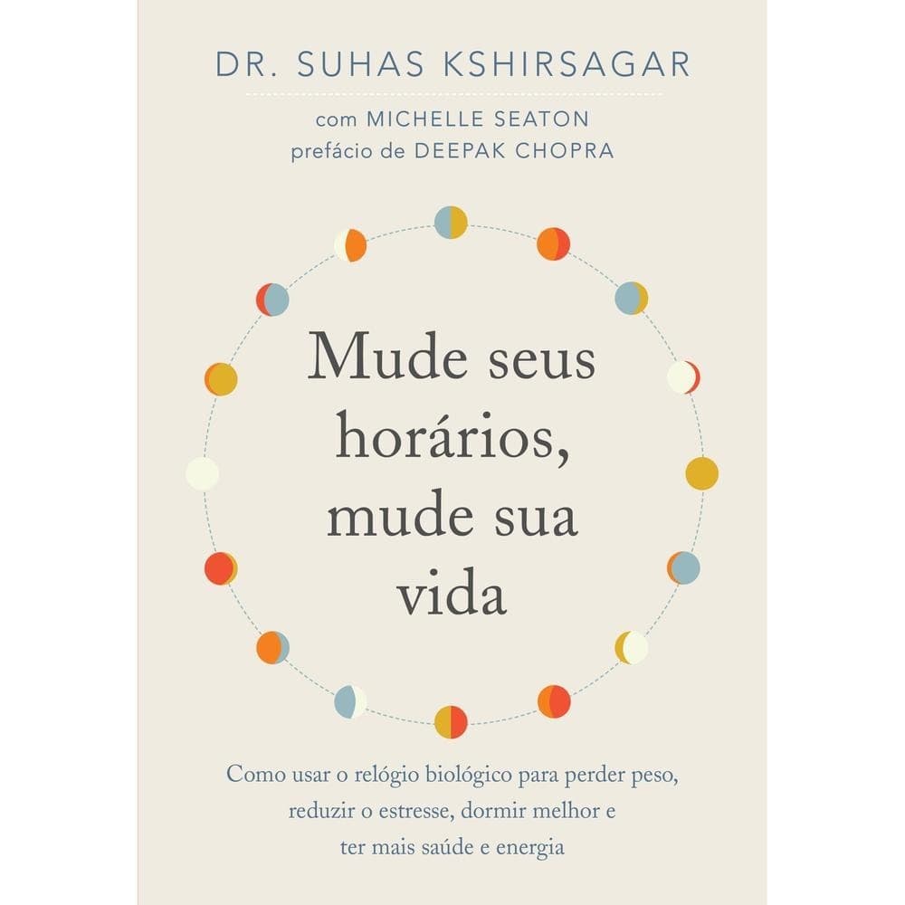Livro MUDE SEUS HORARIOS, MUDE SUA VIDA - Capa Comum