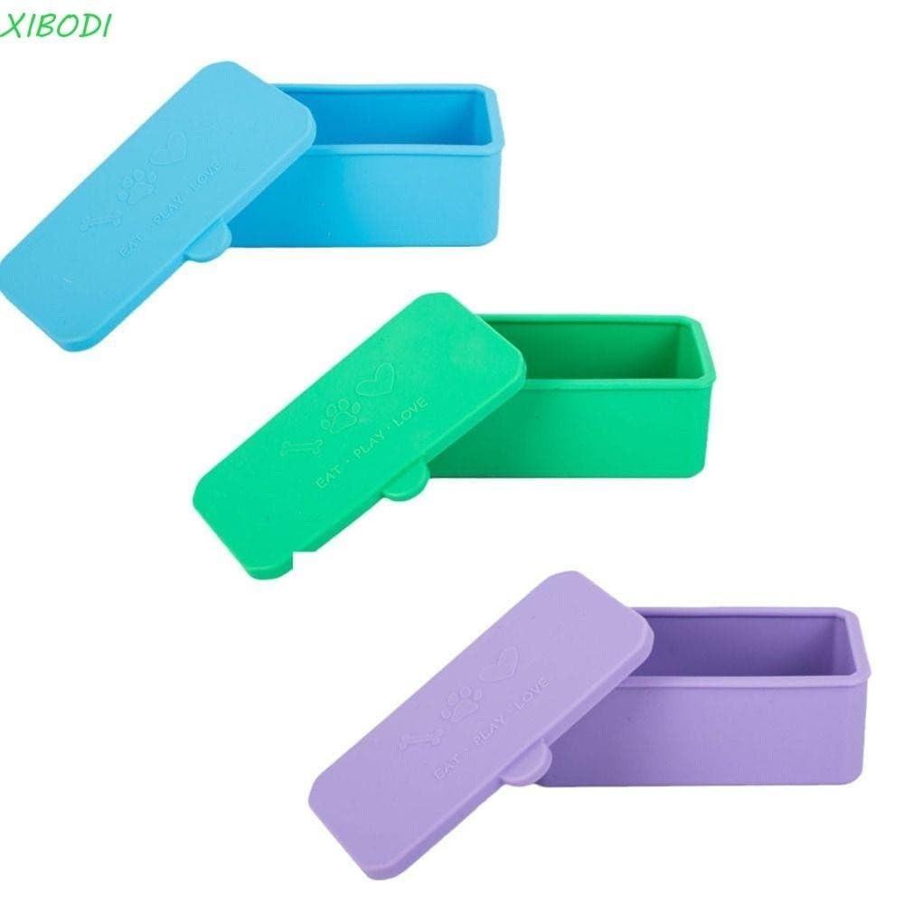 XIBODI 1/3 Unidades De Caixa De Distribuição De Alimentos , Recipientes De Lanche Vermelho/Rosa/Roxo/Verde/Laranja/Azul