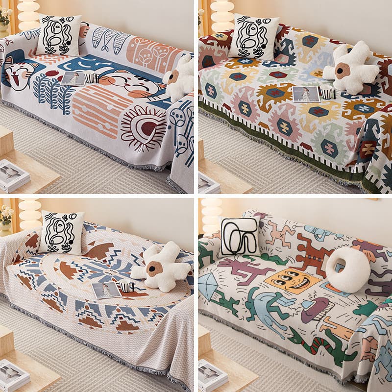Sarung Sofa Almofada De Para Animais De Estimação Antiderrapante Capa De Sofá Universal Toalha Manta Para Sofá