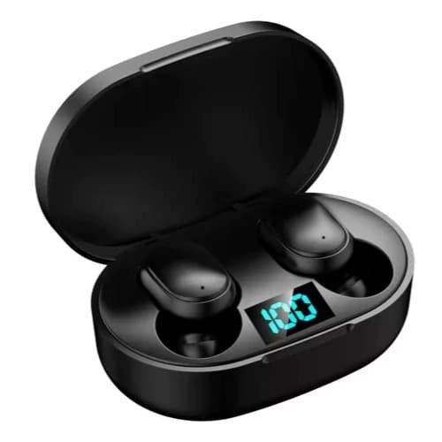 Fone De Ouvido com Led Bluetooth 5.0 tws duplo mini Macaron - compativel com Android e Ios