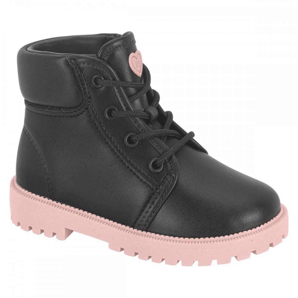Bota Molekinha 2126.528.23654 Coturno Cano Curto Infantil