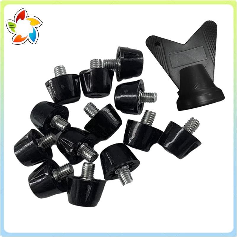 12 Pçs Picos De Bota De Futebol Profissional Chuteiras M5 Acessórios De Substituição Studs Com Chave Pista Sapatos 7mm