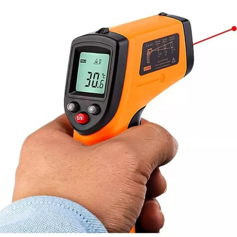 Termômetro Digital  Culinário Laser Infravermelho -50º~400ºC