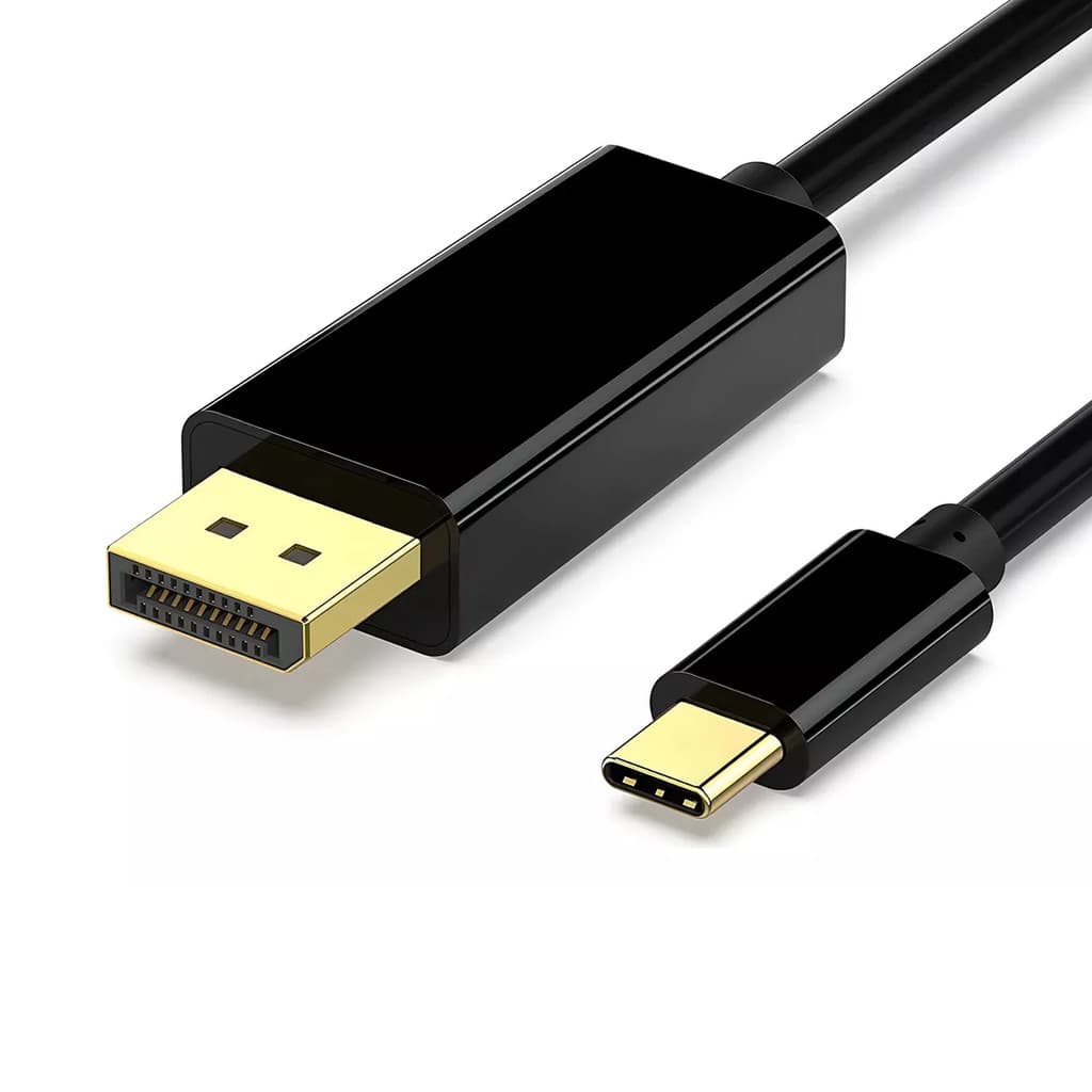 Cabo USB-C 3.1 Type-c para DisplayPort 2k-4k 120Hz HDR