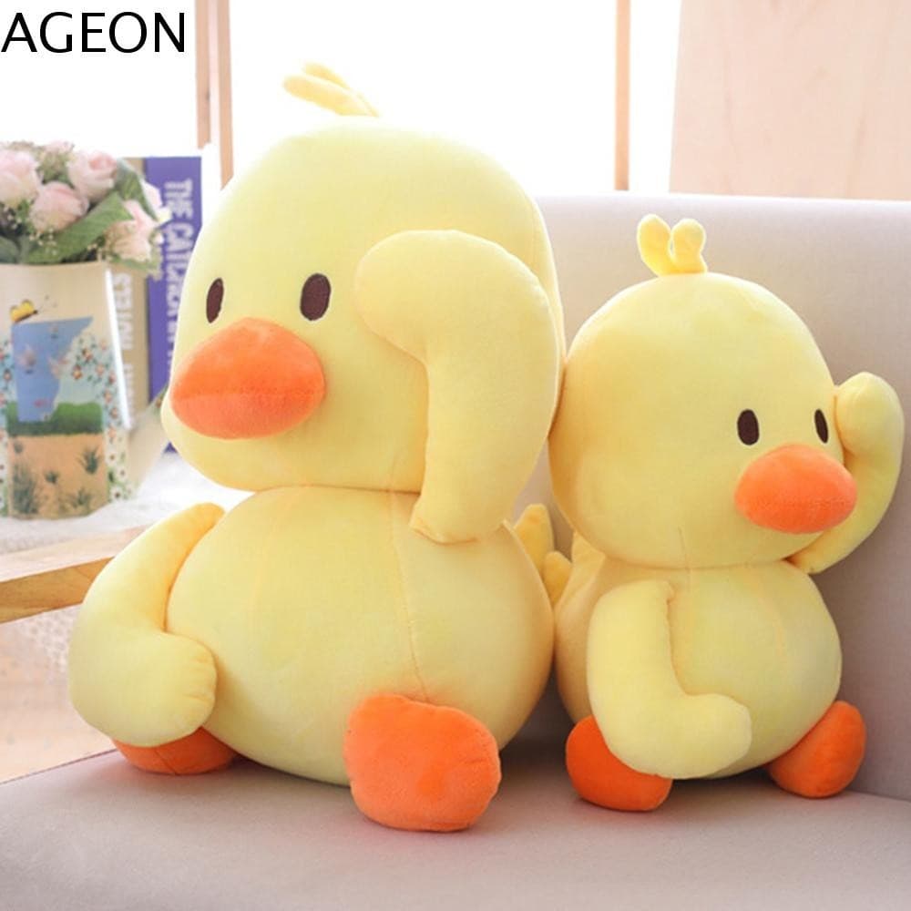 MOCHO Menina Boneca De Pato Amarelo Kawaii Brinquedos De Pelúcia