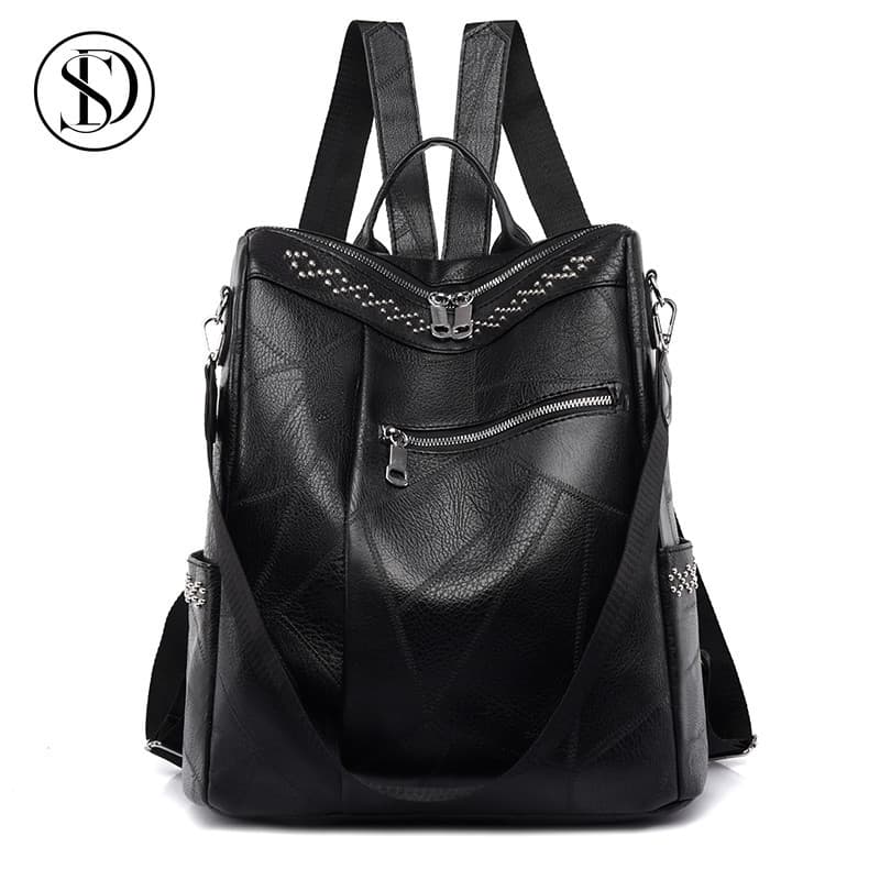 Mochila 2026 Escola Feminina Bolsa De Viagem Faculada Trilho Casual