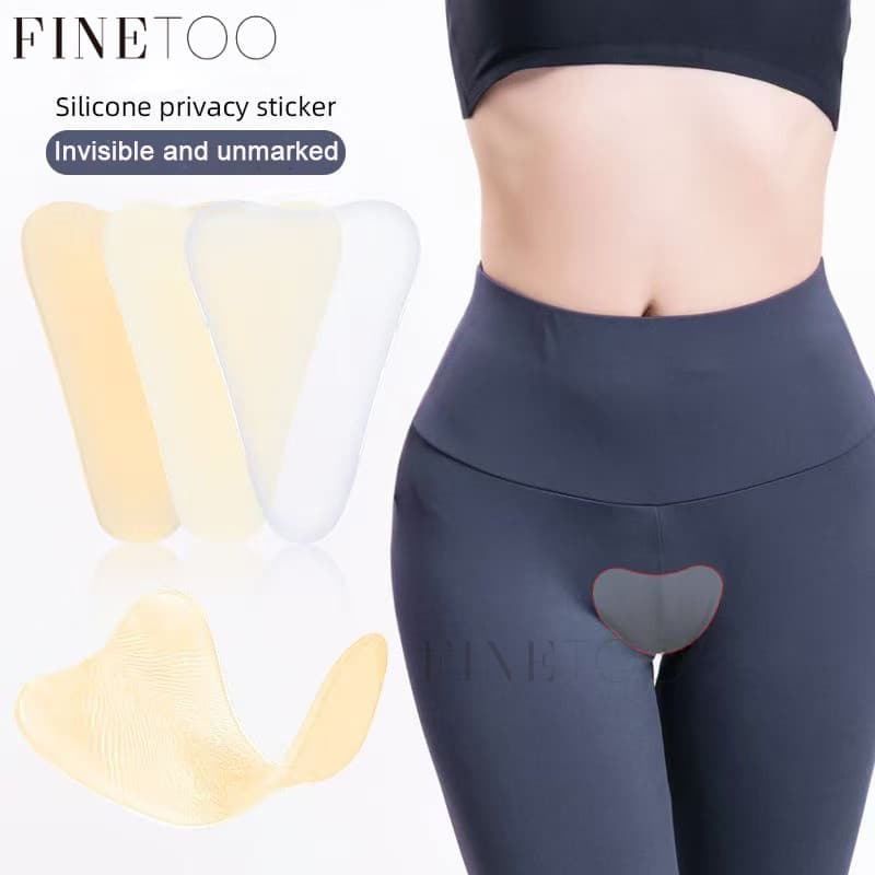 FINETOO Silicone Privacidade Adesivo Reutilizável Almofadas De Protetor Spf Tanga Sandálias Para Mulher Caso Maiô Sílica