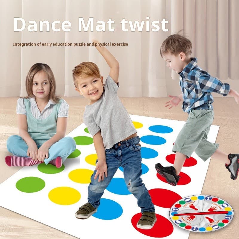 Jogo De Festa Familiar Twister Jogos Indoor Ao Ar Livre Brinquedos Torcendo O Corpo Para Crianças Adulto Esportes Intera