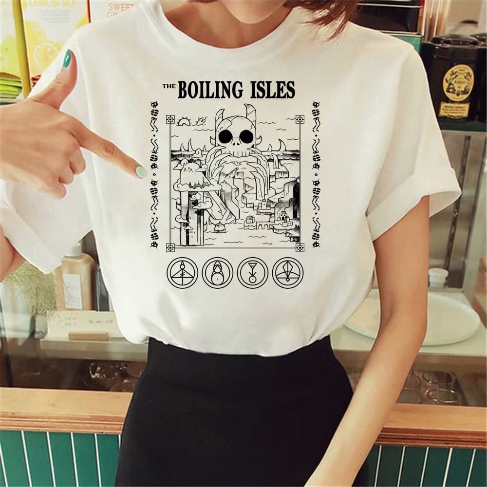 Camisa Camiseta Owl House Feminina Varios Modelos Bollng Isles