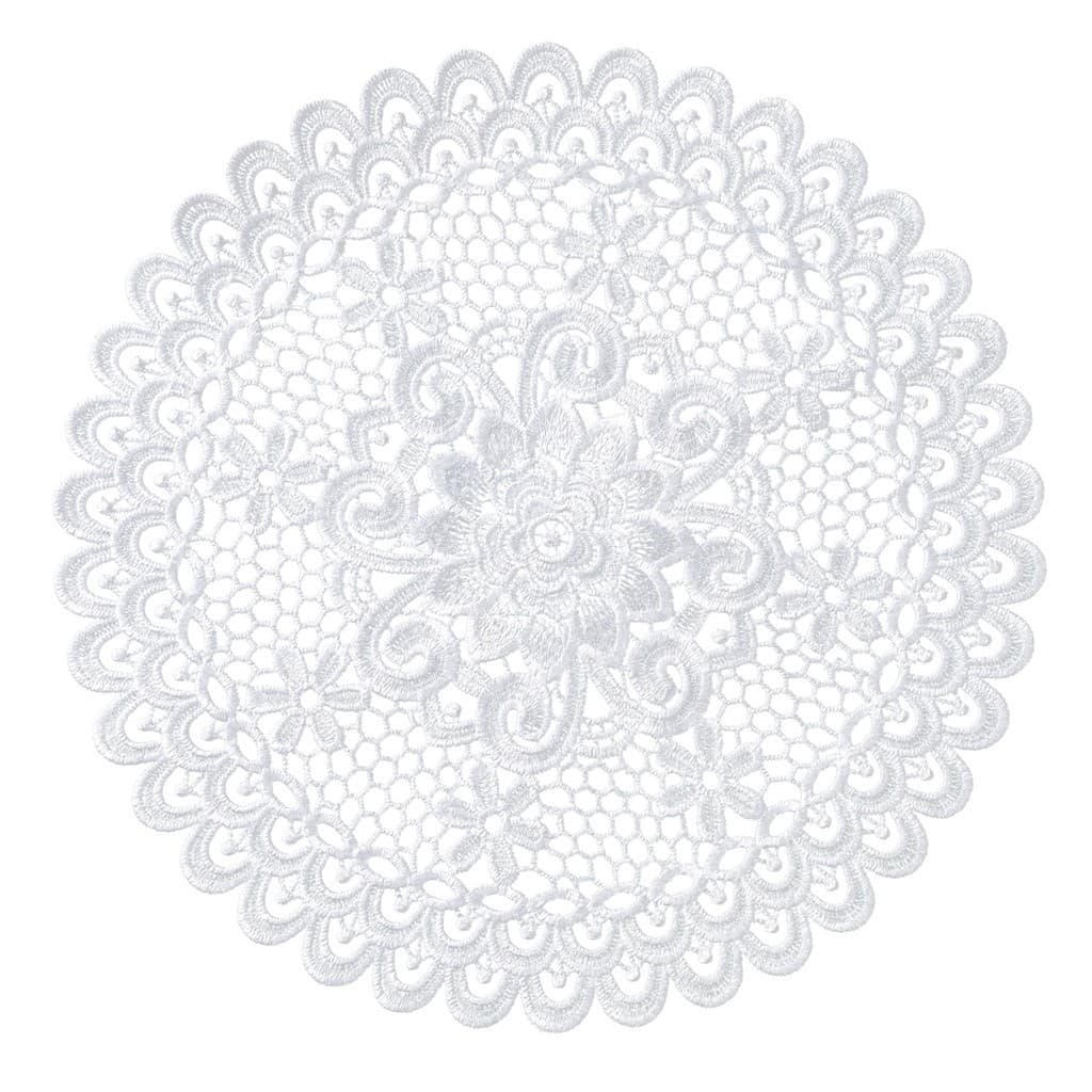 Toalha De Bandeja Branca 30X30 Cm Rafimex