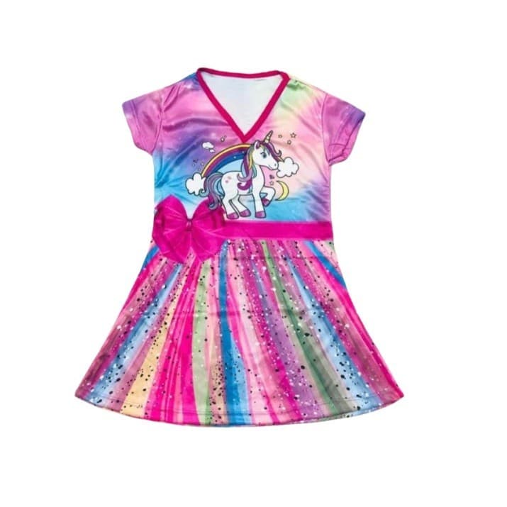 Fantasia Infantil - Vestido Unicornio
