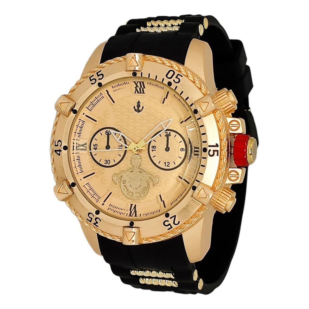 Relógio Masculino Resistente Á Água Luxuoso Original + Case