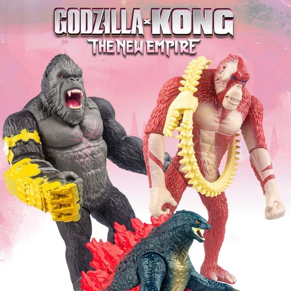 30 centímetros 2024 Godzilla vs. King Kong: O Novo Império PVC Skar Rei Shiom Action Figure Toy Doll