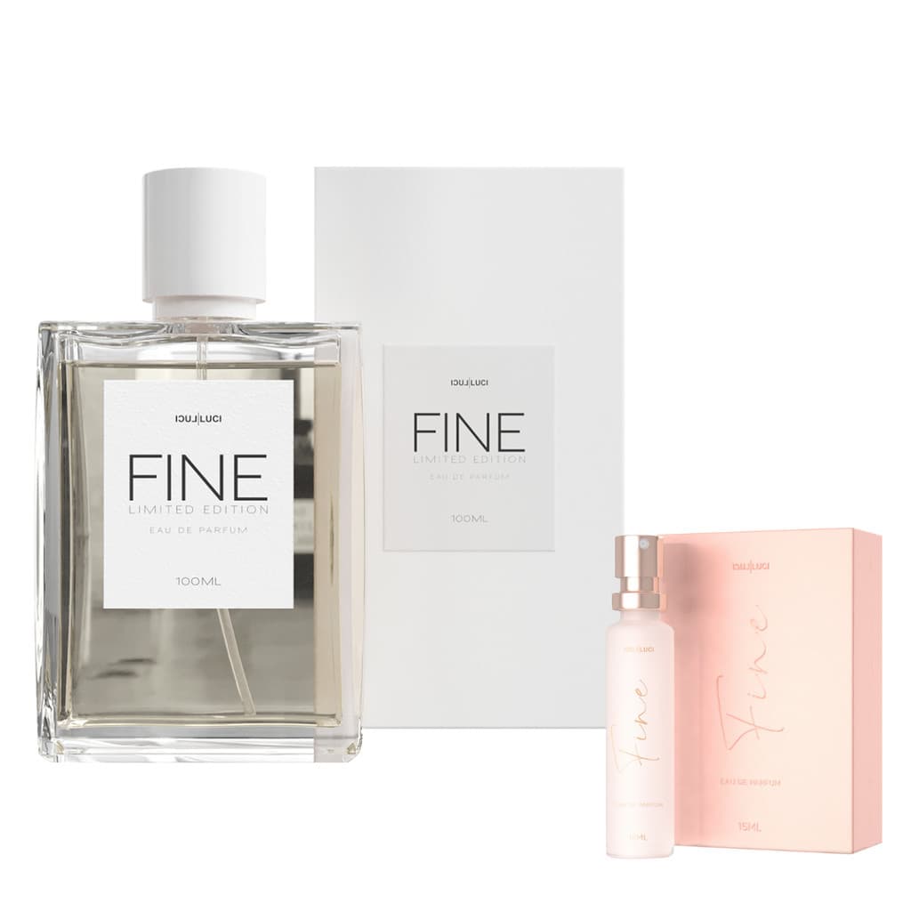 Kit Perfume F49 Fine Luci Luci 100ml / 15ml - Floral