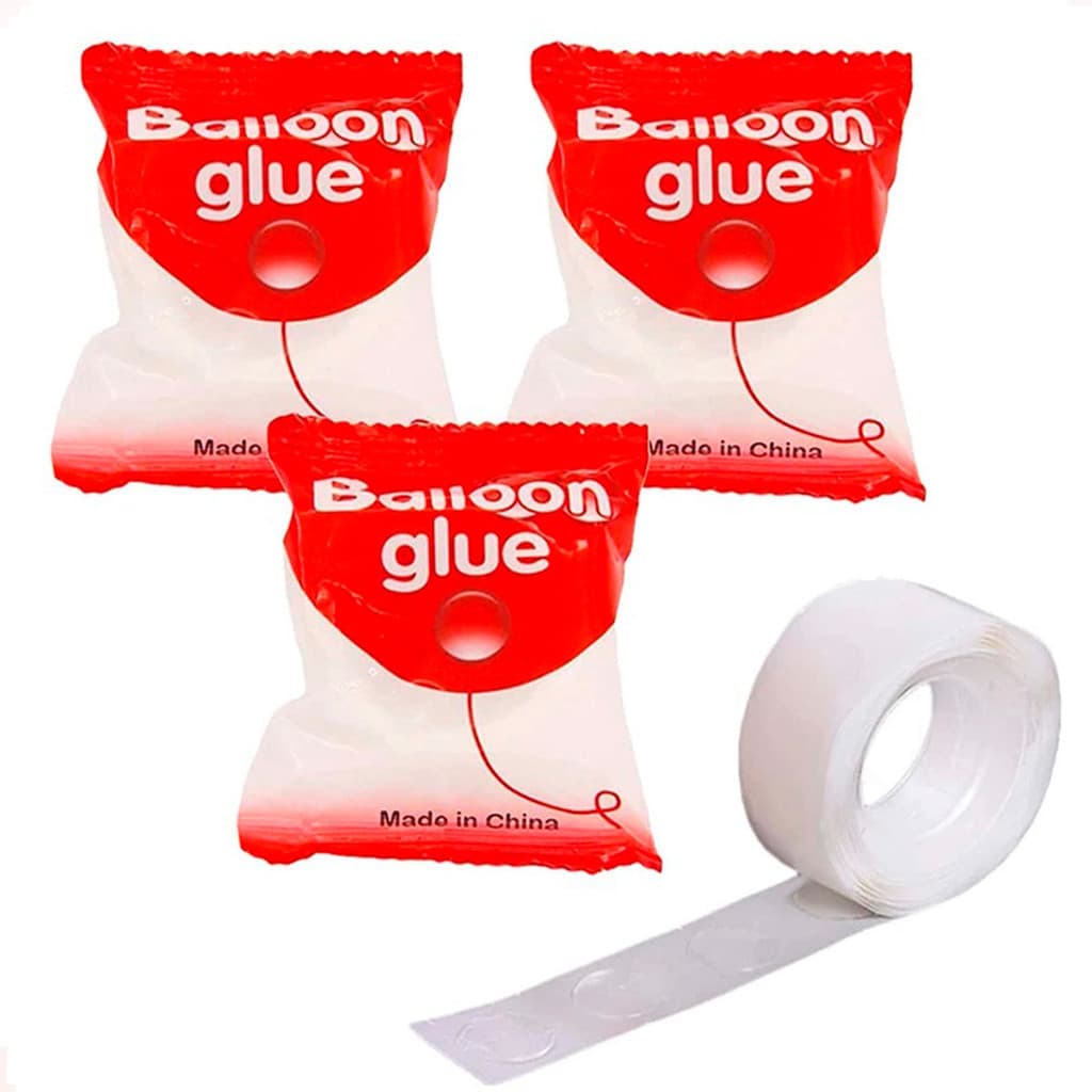 Fita Ponto de Cola Para Balão Adesivos Decoração