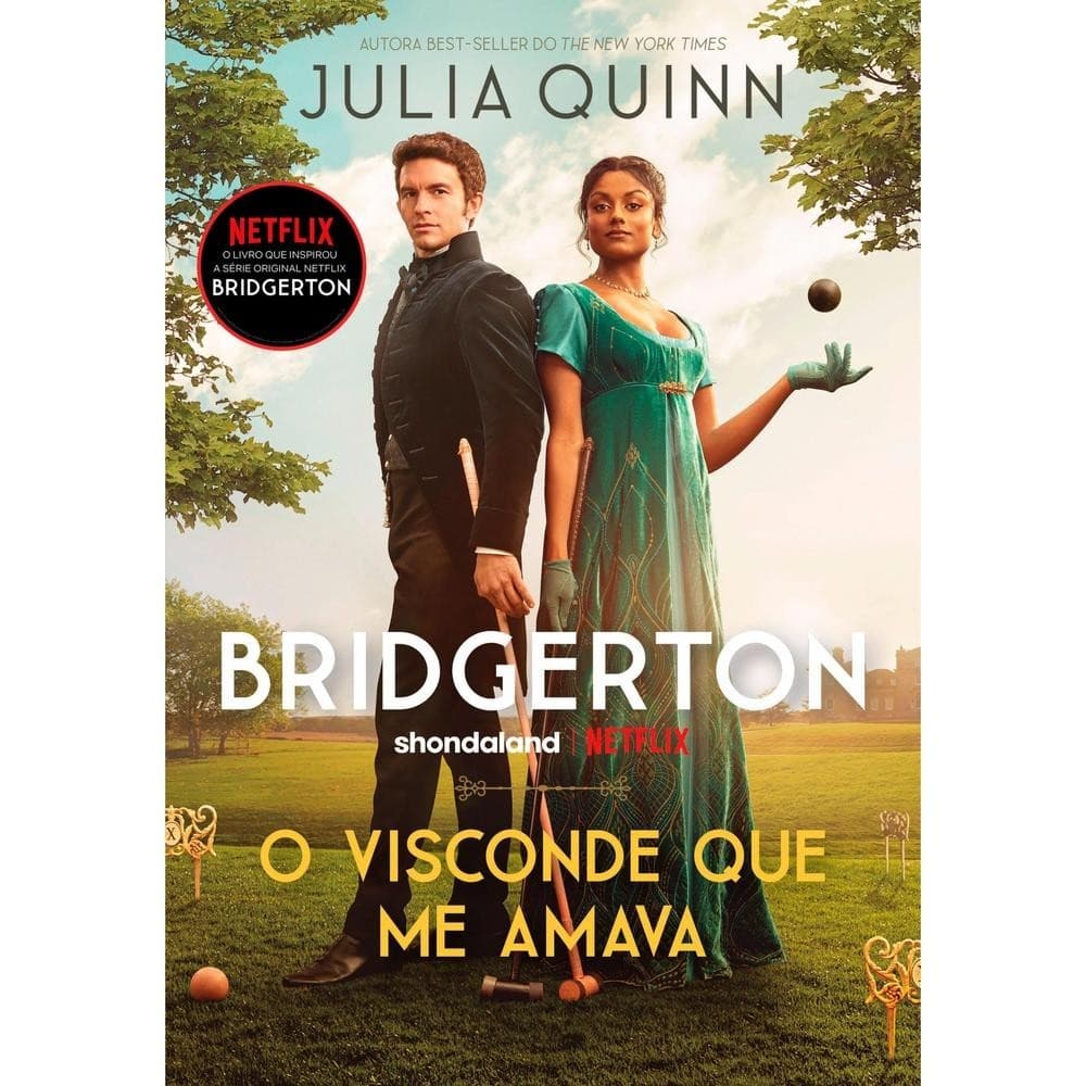Livro O visconde que me amava (Os Bridgertons – Livro 2) - Capa Comum