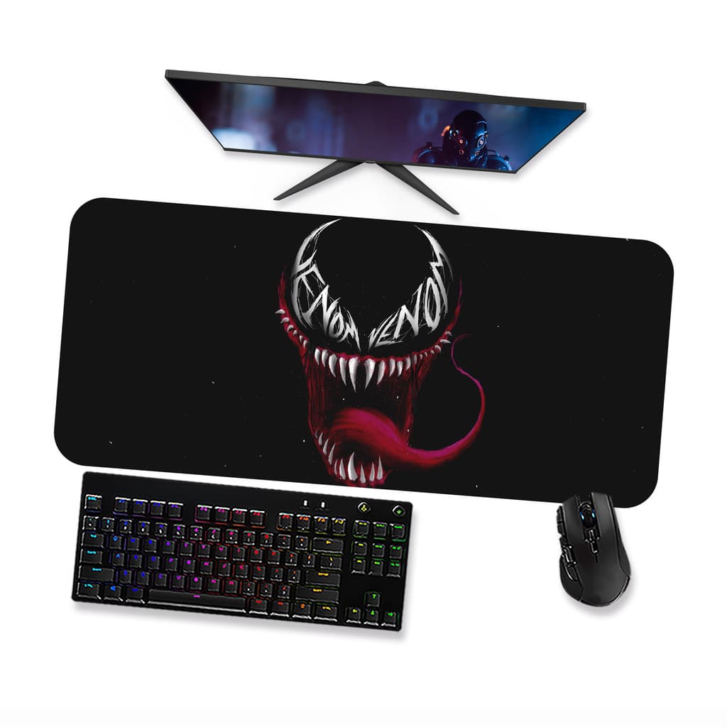 Mousepad VENOM 1 Speed Costurado Mouse pad Gamer 90x40 70x30 80x40 60x40 45x40