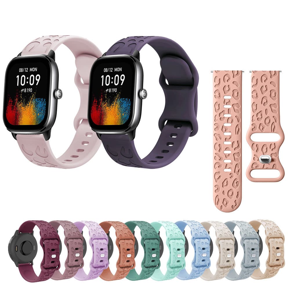 Pulseira De Silicone De 20mm Para Huami Amazfit GTS2 GTS4 Mini GTS3 GTS2e Neo GTS 2 3 4 2e Active2 Smartwatch Relógio In