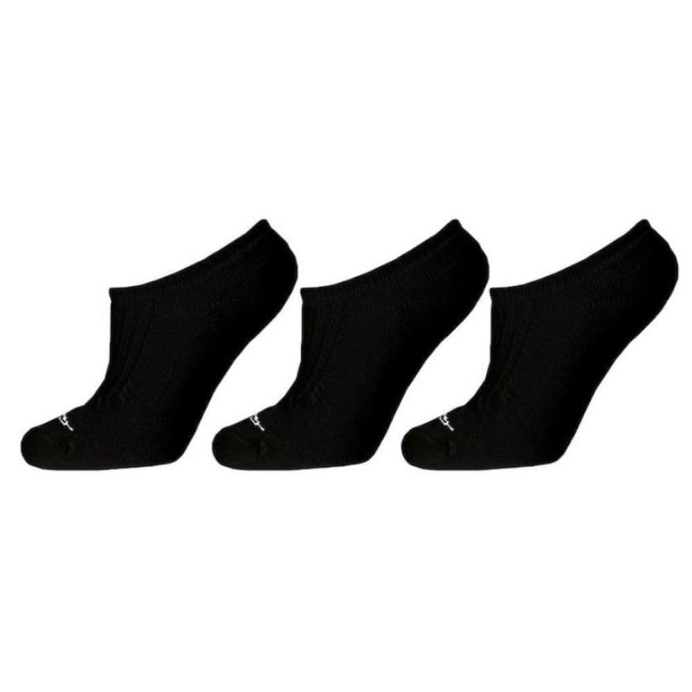 Meia Cano Invisível Penalty Kit Com 3 Pares Unissex Preto