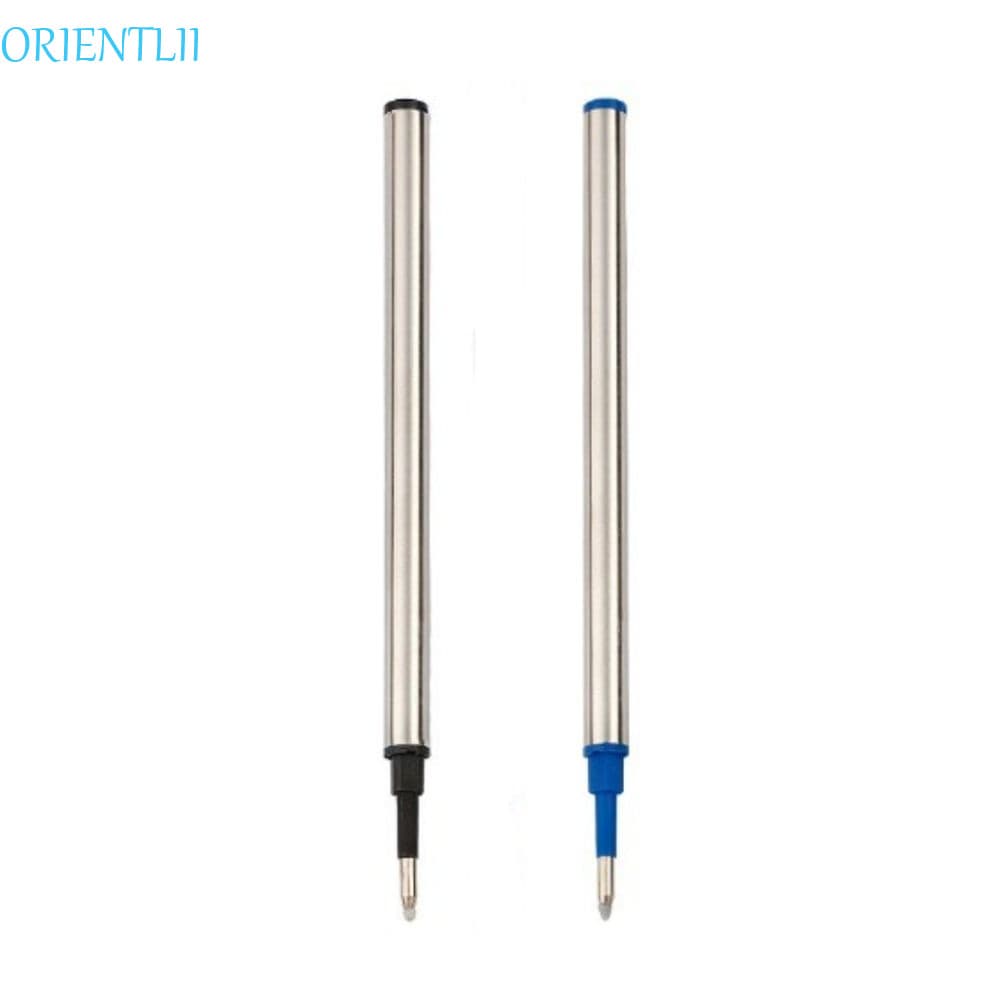 ORIENTLII 10 PCS Caneta Rollerball , Ponto Fino 0,5mm Recargas De Tinta Gel , Jornal De Escrita Suave De Estudo