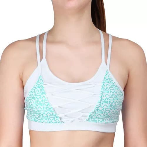 Top Mormaii Power Gyn Beach Branco e Azul - Proteção UV50+ e Alta Cobertura