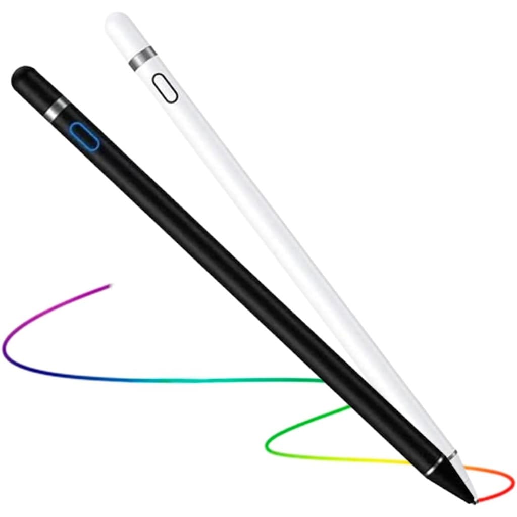 Caneta Touch Stylus Digital Capacitiva Alta Sensibilidade Recarregável Compátivel com iOS e Android Sortida