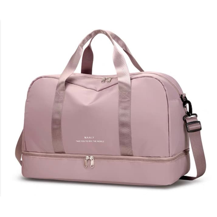 Bolsa Mala Para Viagem Academia Multifuncional De Grande Capacidade De Camada Dupla Capacidade mochila de viagem bolsa