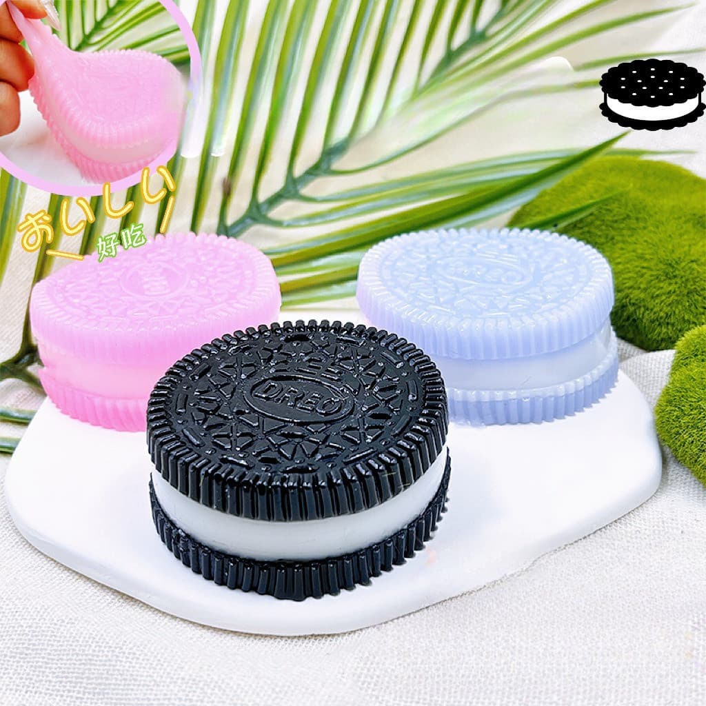 Biscoito Squishy Toy Biscuit Taba SquishySqueeze Beliscando Brinquedos Alívio Do Estresse FidgetToys Para Crianças Adult