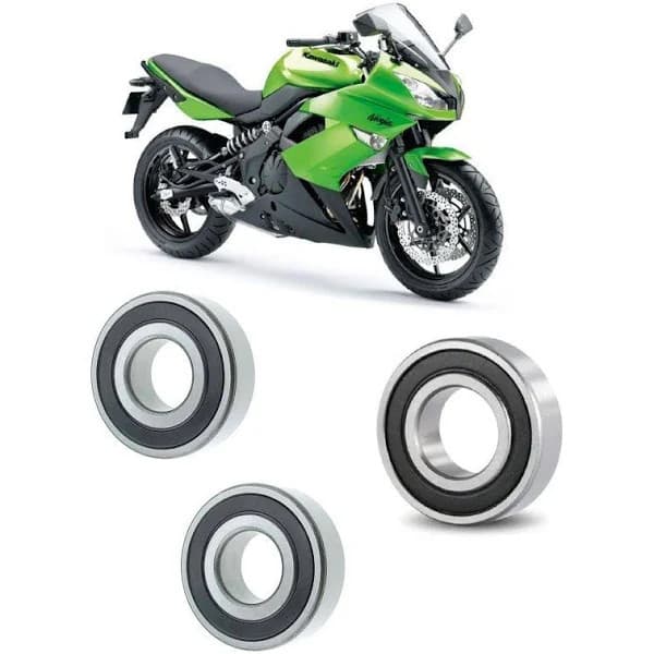KIT ROLAMENTO RODA TRASEIRA KAWAZAKI NINJA 650