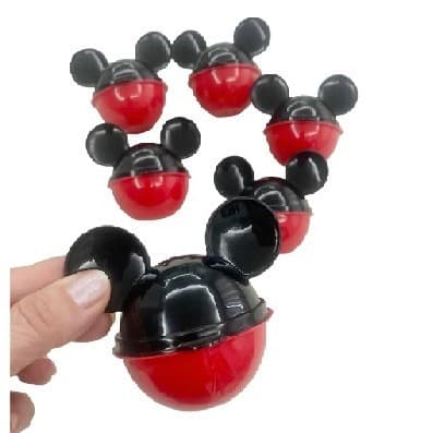 KIT C/6 PORTA MIX MICKEY PEQUENA