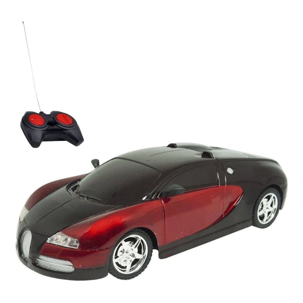 Carrinho Controle Remoto 1:18 Vermelho c/ Luzes Importway