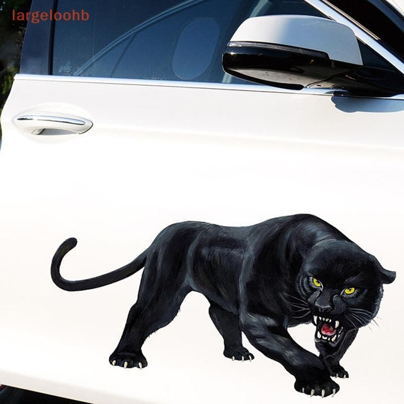 [largeloohb] Adesivo De Carro 3D Pantera Negra Roaring PVC À Prova D'água