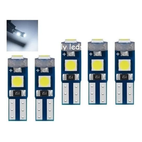 Kit Lampada Led T5 Com 10 Na Cor Branco Muito Forte
