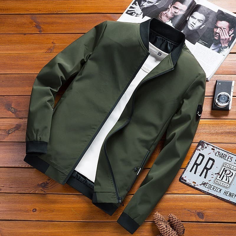 Alta Qualidade Jaket Primavera E Outono Nova Jaqueta Casual Baseball Wear Fine Windbreaker Bomber