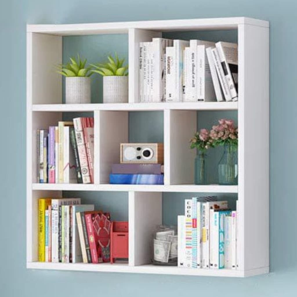 PRATILEIRA CUBO 60X60CM VERSATIL SINANUE DECORATIVA BRANCO