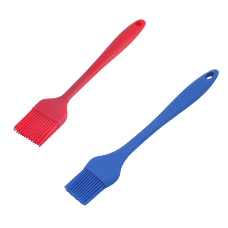 Pincel Culinário Cozinha Silicone Pincelar Carne Massas E Untar Forma 26cm
