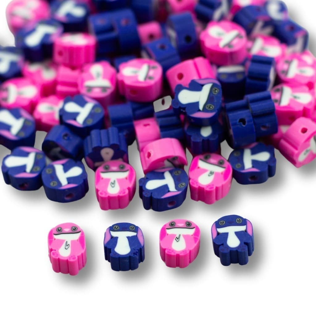 50 Pçs Miçanga Infantil Stitch Para Fazer Pulseira Colar