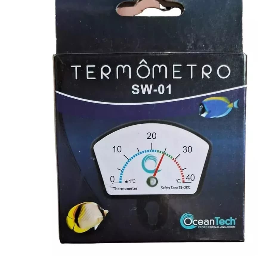 Termômetro Analógico Sw-01 - Ocean Tech Cor Branco