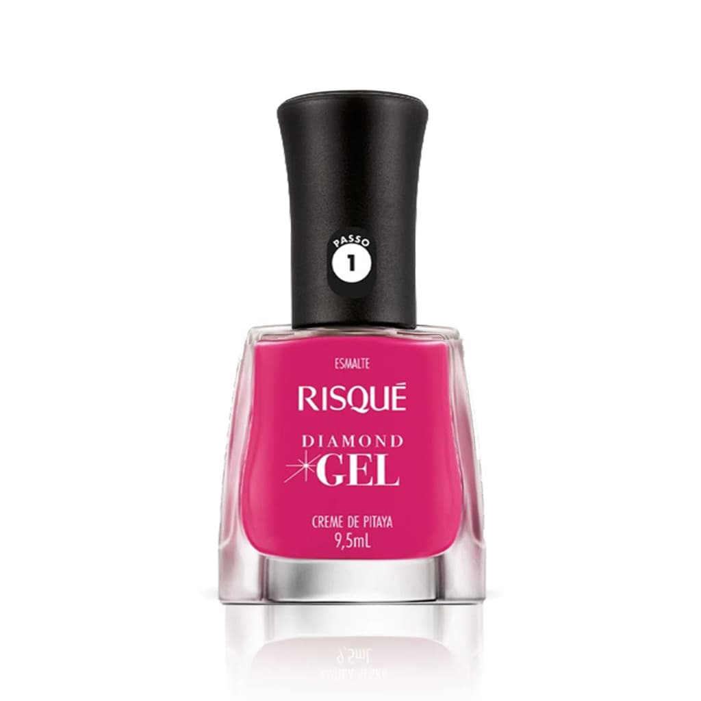 Esmalte Risqué Diamond Gel Creme de Pitaya 9,5ml