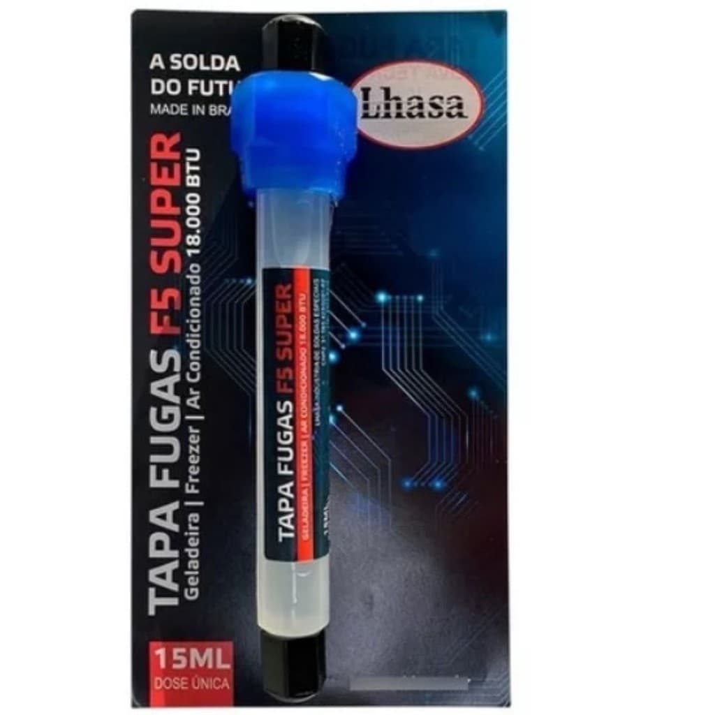 Tapa Fugas F5 Super 15ML S/ Mangueira Dose Única Brasweld