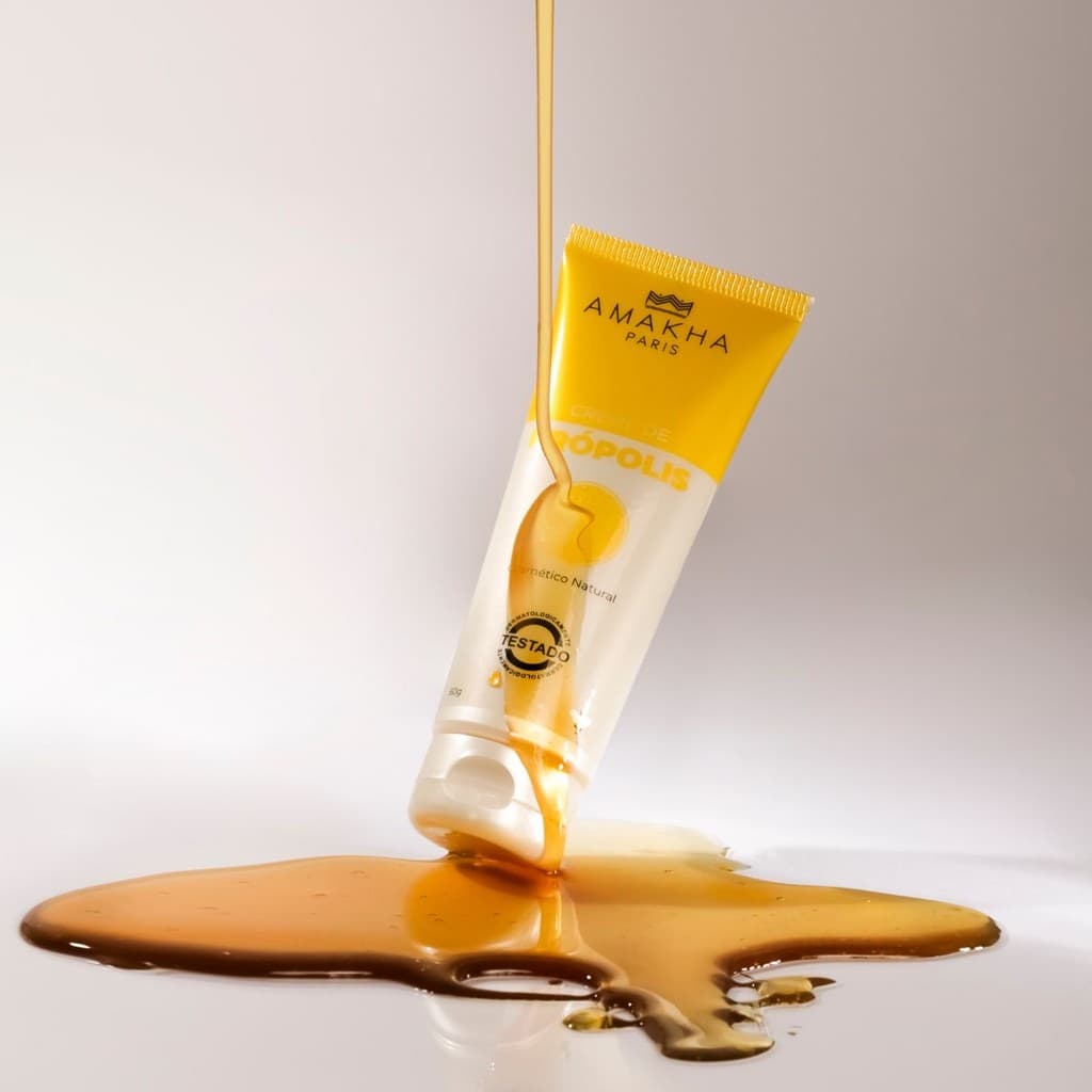 Creme de Própolis com Ação Cicatrizante 60g - Amakha Paris
