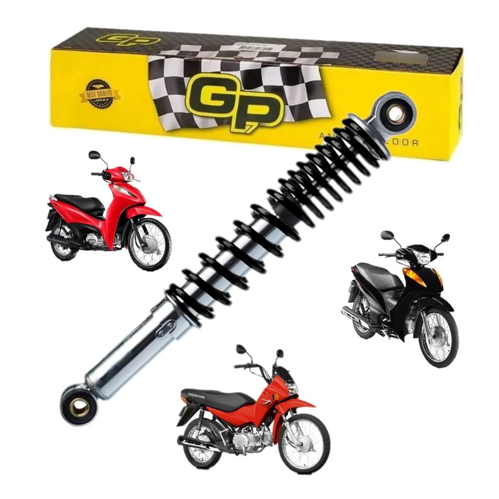 Amortecedor Traseiro Biz 100/125 Pop 100 1998/2024 Original